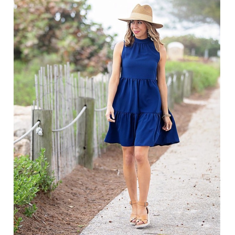 Gibson x The Motherchic Lakeshore Tiered Dress